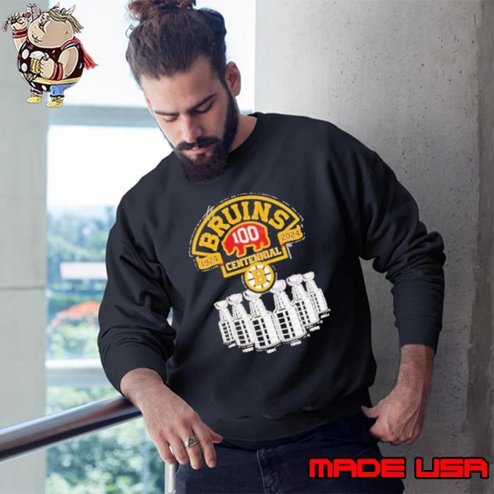 Boston Bruins 100th Anniversary Centennial 1994 2024 Sweatshirt