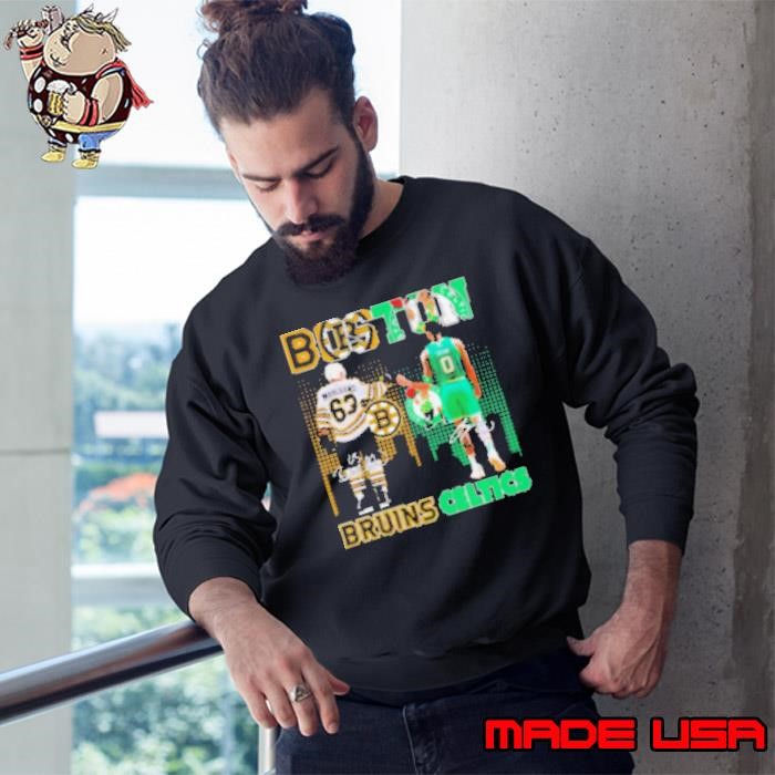 Boston Bruins Brad Marchand X Boston Celtics Jayson Tatum Sweatshirt