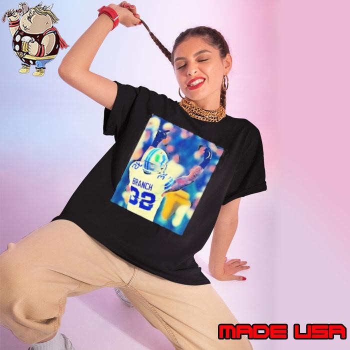 Brian Branch Vintage Tee Middle Finger Ladies tee
