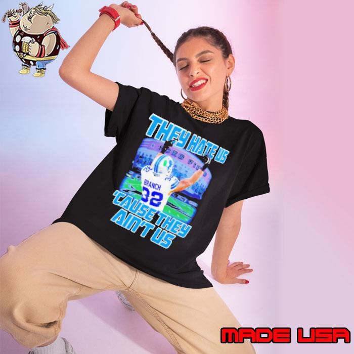 Brian Branch middle finger they hate us ’cause they ain’t us Ladies tee
