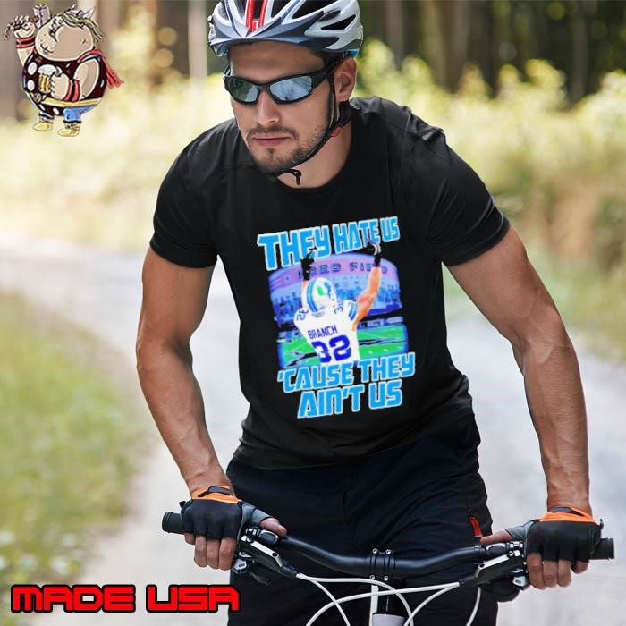 Brian Branch middle finger they hate us ’cause they ain’t us Unisex