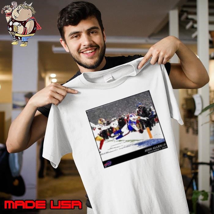 Buffalo Bills Josh Allen Black NFL Flash Features Unisex