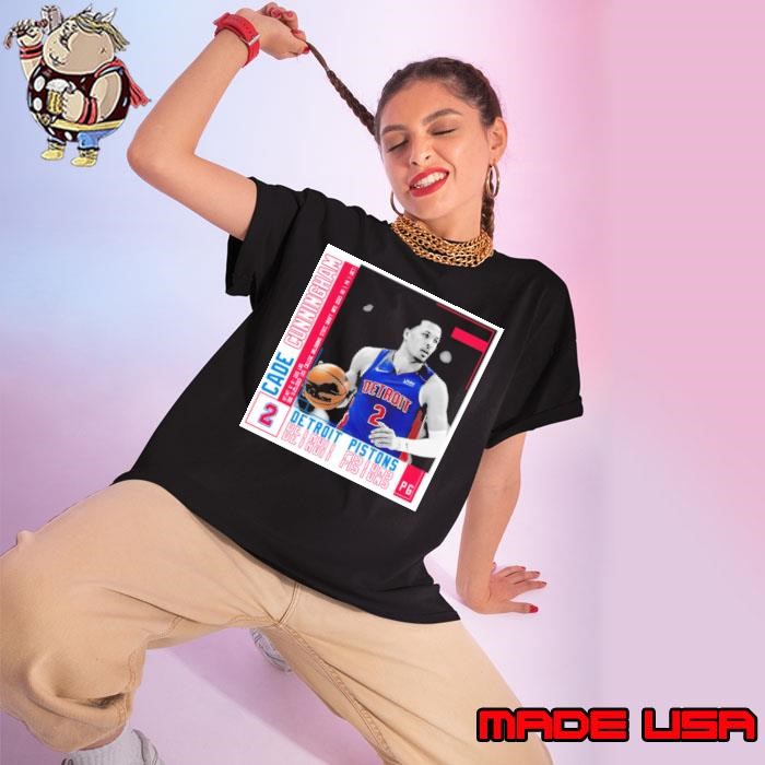 Cade cunningham American professional basketball player Detroit Pistons Ladies tee