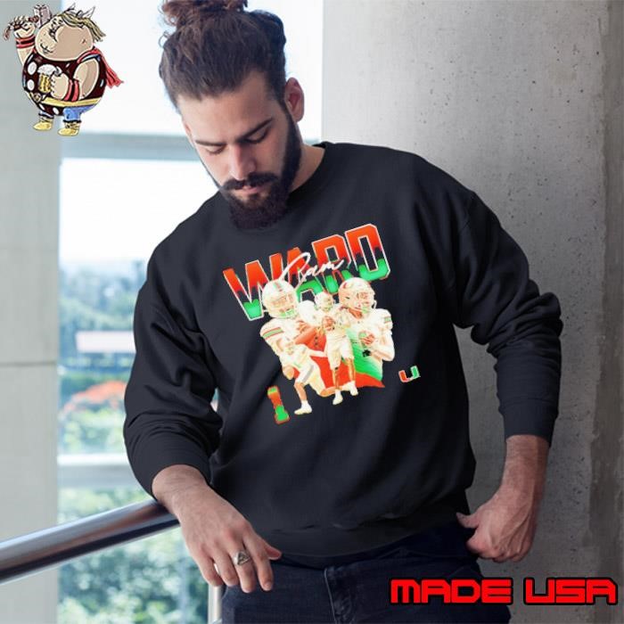 Cam Ward Miami Hurricanes graphic Sweatshirt