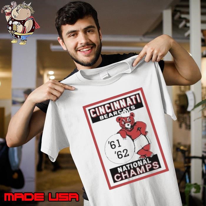 Cincinnati Bearcats ’61 ’62 National Champs 2024 Unisex
