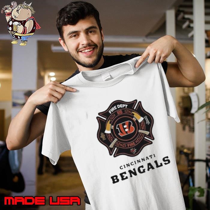 Cincinnati Bengals Firefighter Appreciation logo Unisex