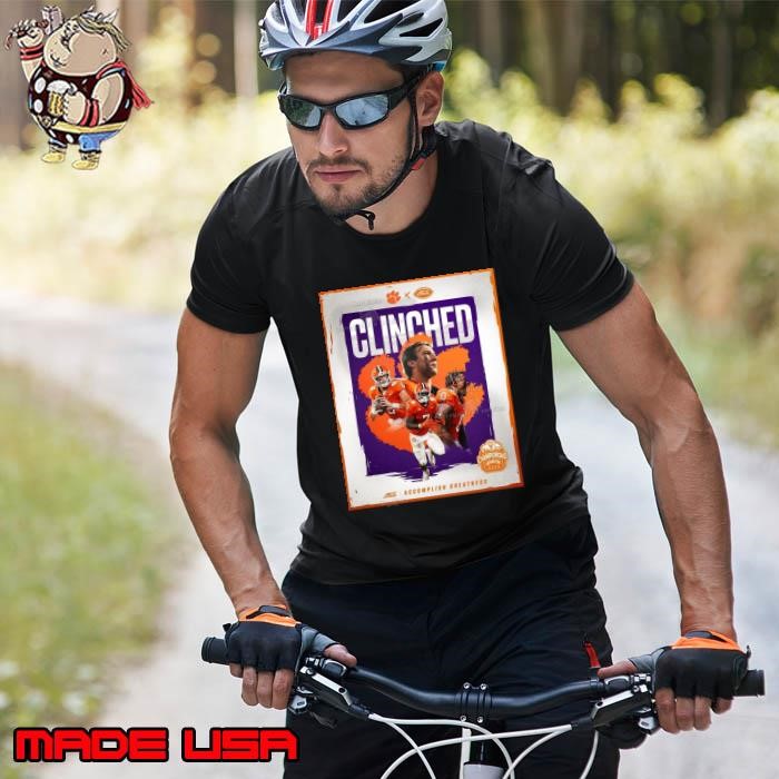 Clemson Tigers Has Clinched ACC Football Championship Game 2024 Accomplish Greatness Poster Unisex