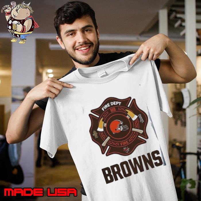 Cleveland Browns Firefighter Appreciation logo Unisex