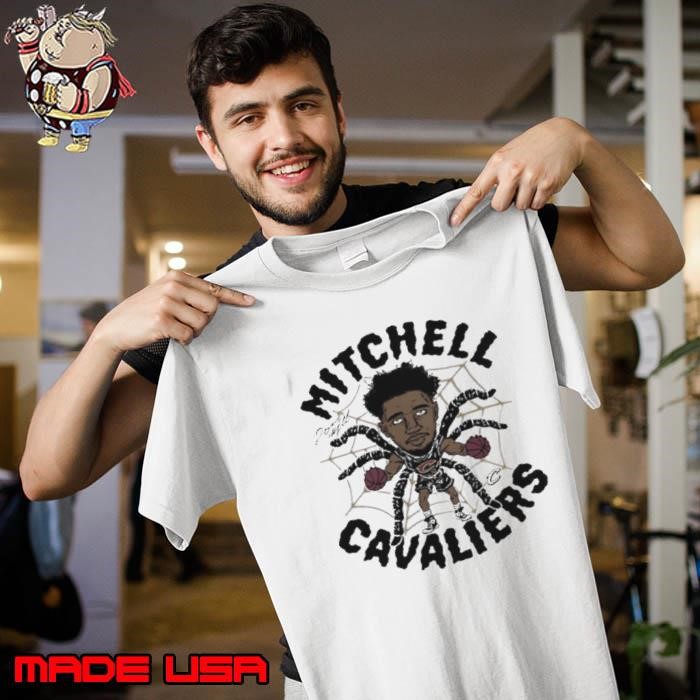 Cleveland Cavaliers Donovan Mitchell web caricature signature Unisex