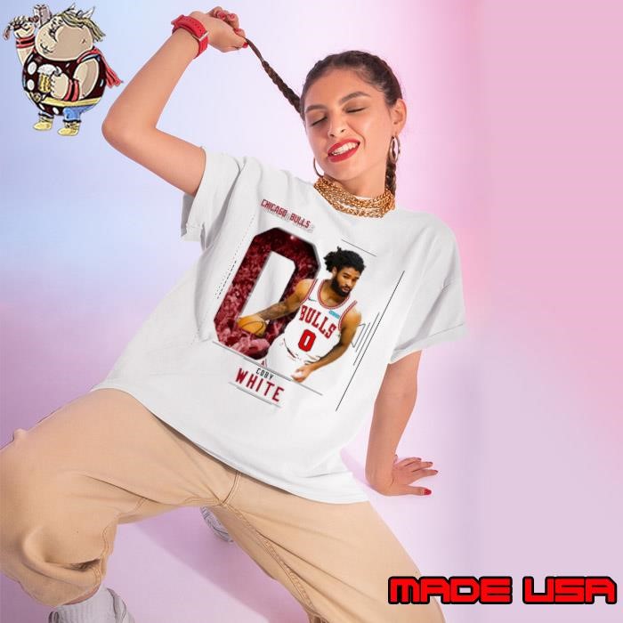 Coby white American professional basketball player Chicago Bulls Ladies tee