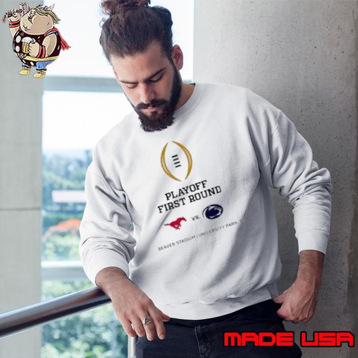 College Football Playoff First Round Matchup SMU Mustangs Versus Penn State Nittany Lions On December 21st 2024 Classic Sweatshirt