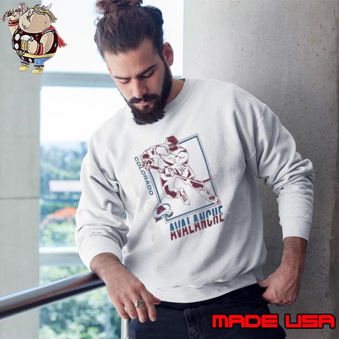 Colorado Avalanche Starter Player Grid Sweatshirt