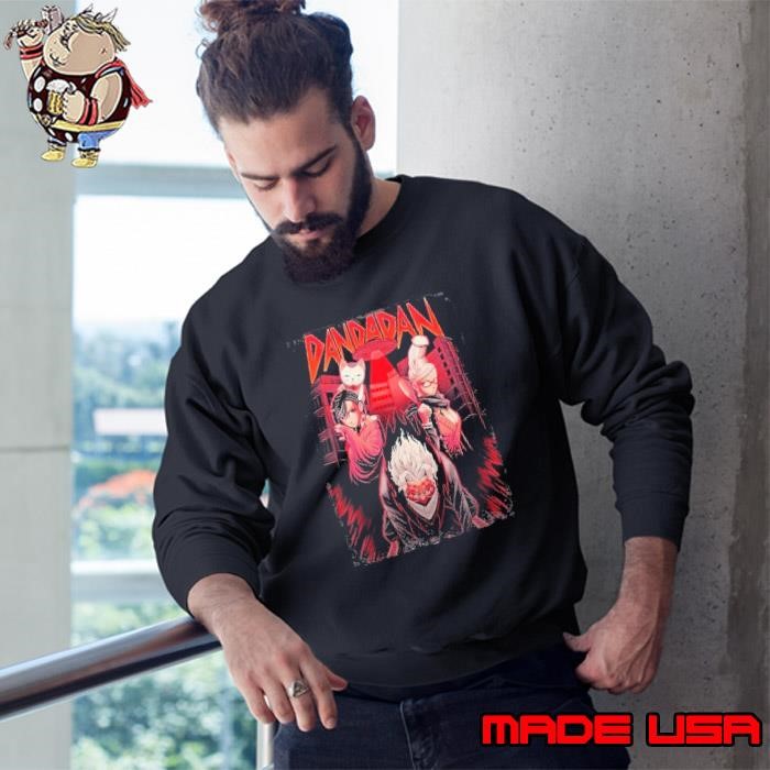 Cool Shonen Manga Anime Dandadan Sweatshirt
