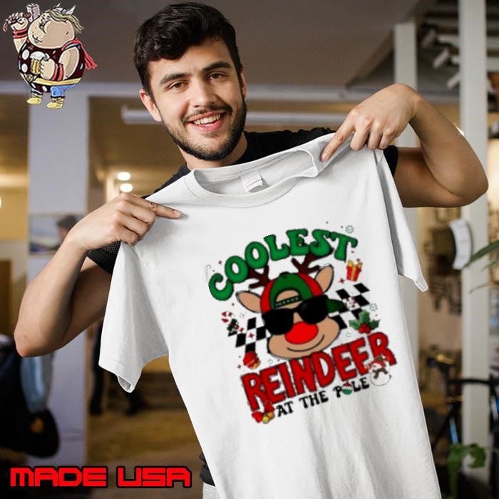 Coolest reindeer at the pole Christmas Unisex