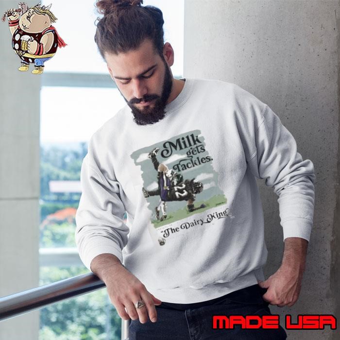 Cooper Dejean Milk Gets Tackles The Dairy King Philadelphia Eagles Sweatshirt