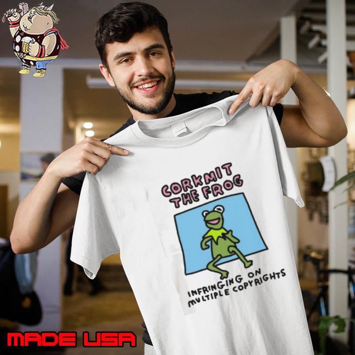 Corkmit The Frog Infringing On Multiple Copyrights Unisex