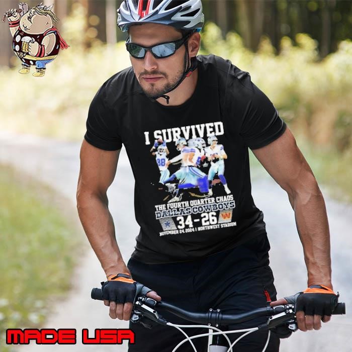 Dallas Cowboys I Survived The Fourth Quarter Chaos Unisex