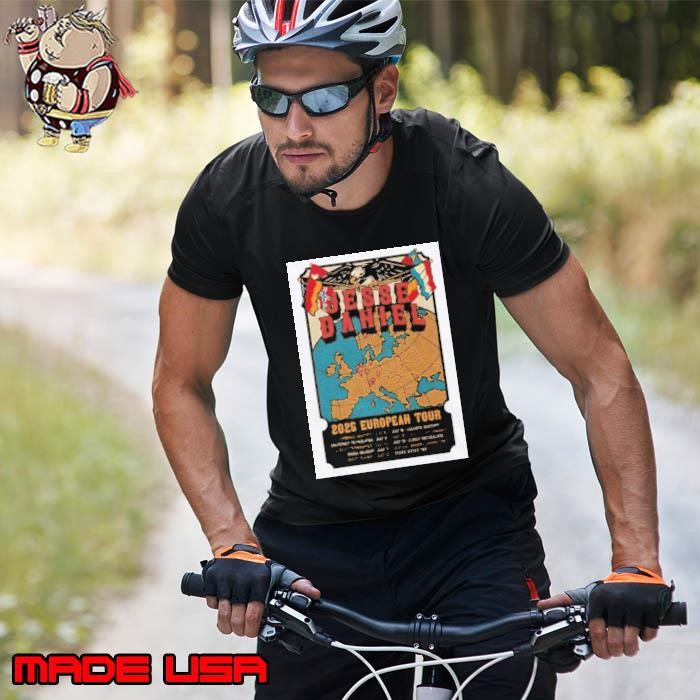 Daniel 2025 European Tour A Must Have for True Fan Unisex