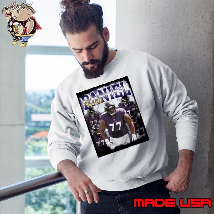 Daniel Faalele Australian professional football guard Baltimore Ravens Sweatshirt