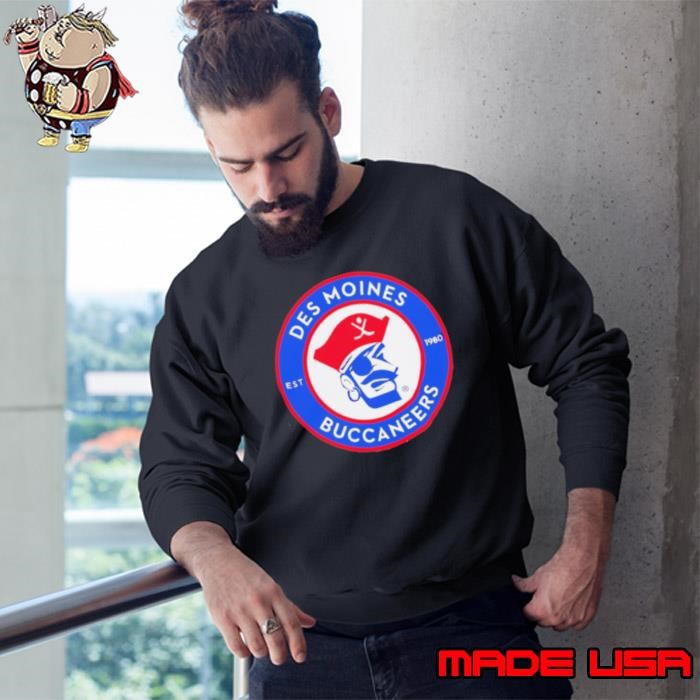 Des Moines Buccaneers 1980 Logo Sweatshirt