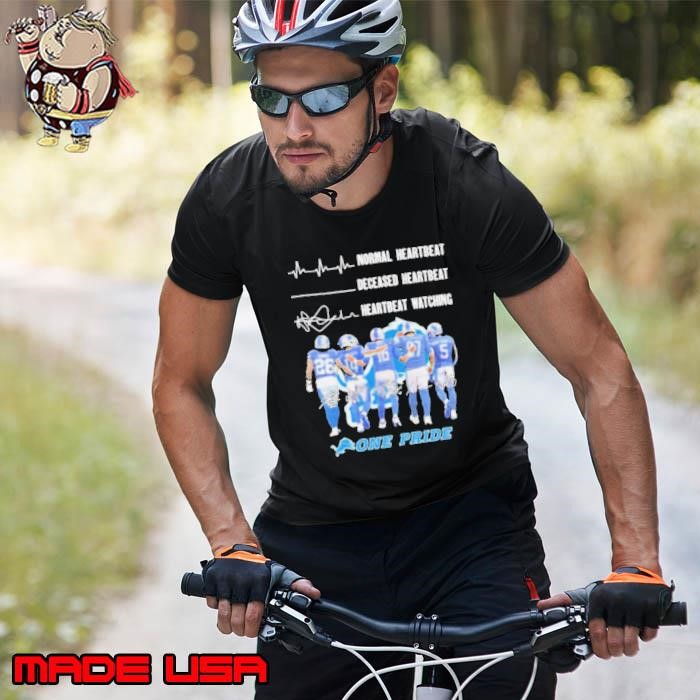 Detroit Lions Crazy Heartbeat Watching Them Playing 2024 Unisex