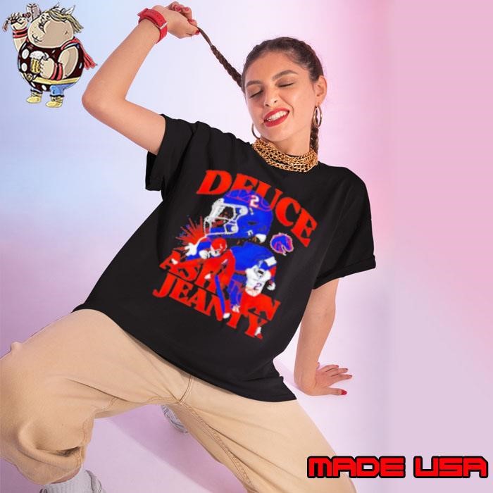 Deuce Ashton Jeanty Boise State Broncos Football Ladies tee