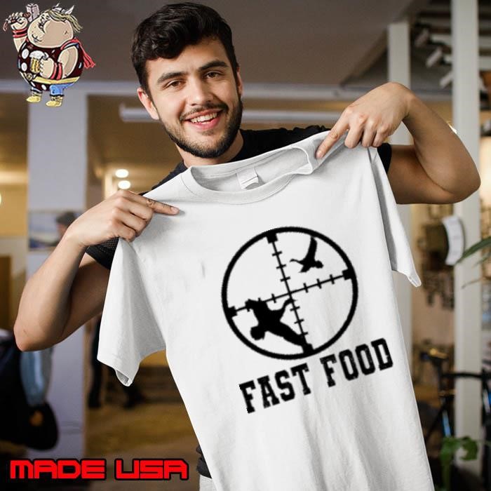 Duck Hunting Funny Hunter Fast Food Tee Gift Unisex