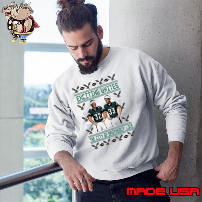 Exciting Whites Reed Blankenship and Cooper DeJean ugly Christmas Sweatshirt
