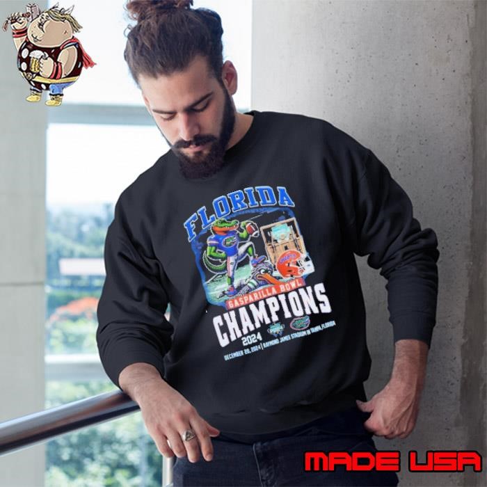 Florida Gators Gasparilla Bowl Champions 2024 Go Gators Sweatshirt