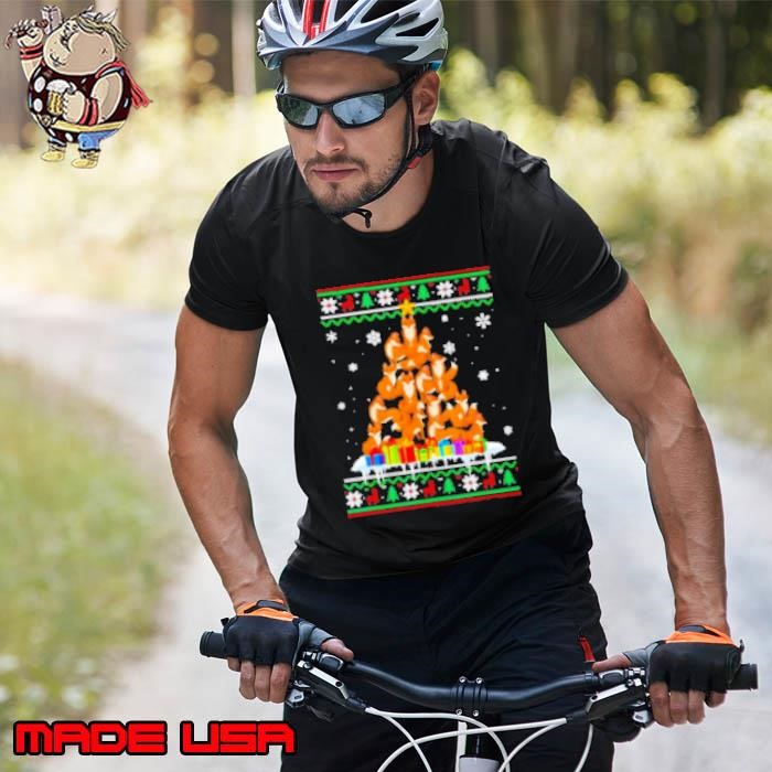 Fox Xmas tree Christmas ugly Unisex