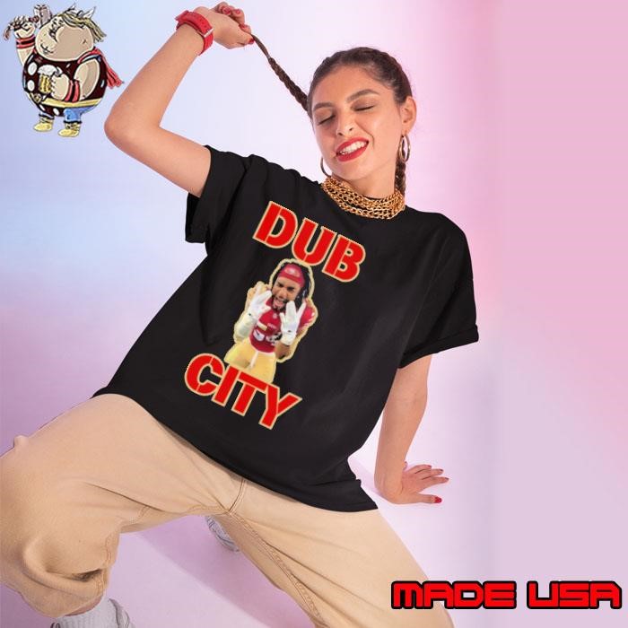 Fred Warner American professional football linebacker Dub City Ladies tee