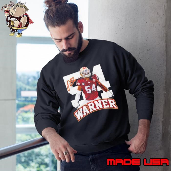 Fred Warner American professional football linebacker San Francisco Player Legacy Sweatshirt