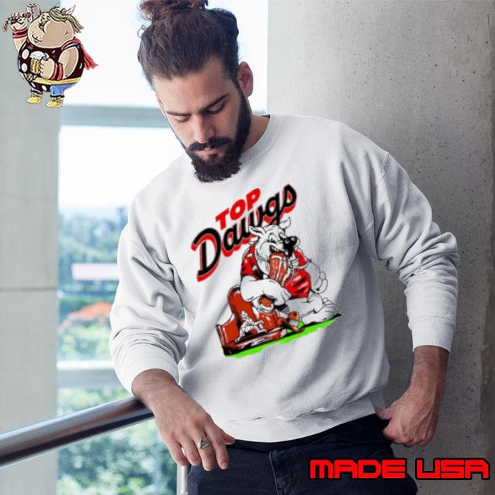 Geogra Bulldogs top dawgs mascot Sweatshirt