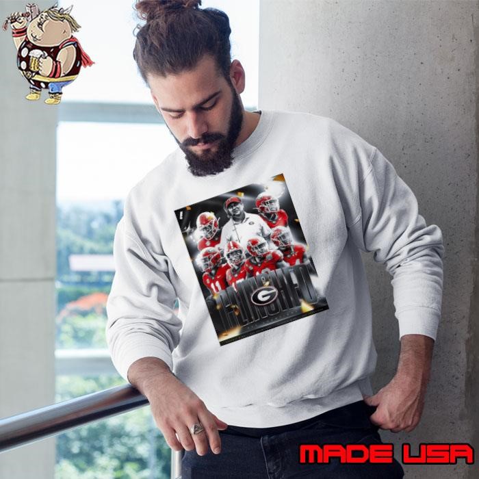 Georgia Bulldogs Clinched 2024 The Dawgs Are SEC Champs Again Poster Sweatshirt