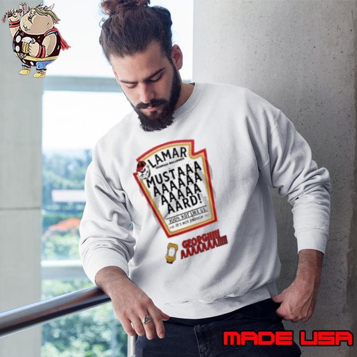 Georgia Bulldogs Mustard Kendrick Lamar Go Dawgs Sweatshirt