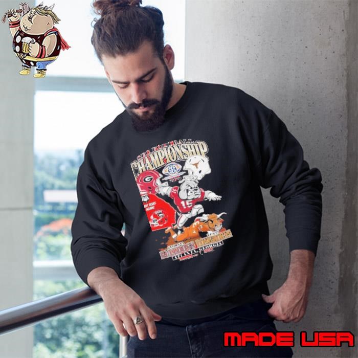 Georgia Bulldogs Sec Football Championship 2024 Mascot Sweatshirt
