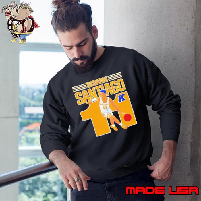 Giovanni Santiago Kent State Golden Flashes caricature Sweatshirt