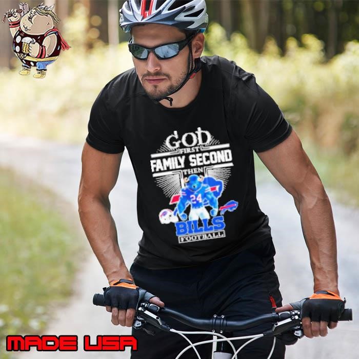 God First Family Second Then Buffalo Bills Football Mascot Unisex