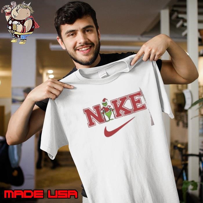 Grinch Nike Logo Merry Christmas Unisex
