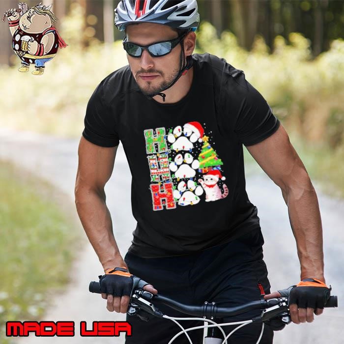 Ho ho ho cat paws Christmas Unisex