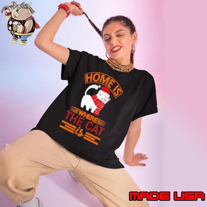 Home Is Where The Cat Ladies tee