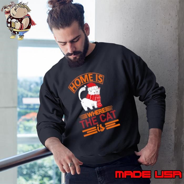 Home Is Where The Cat Sweatshirt