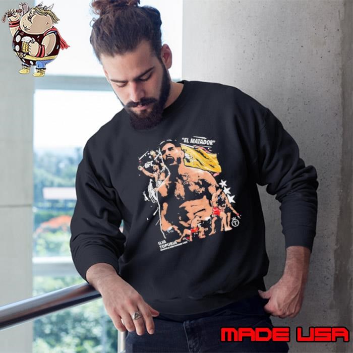Ilia Topuria Featherweight MMA graphic Sweatshirt