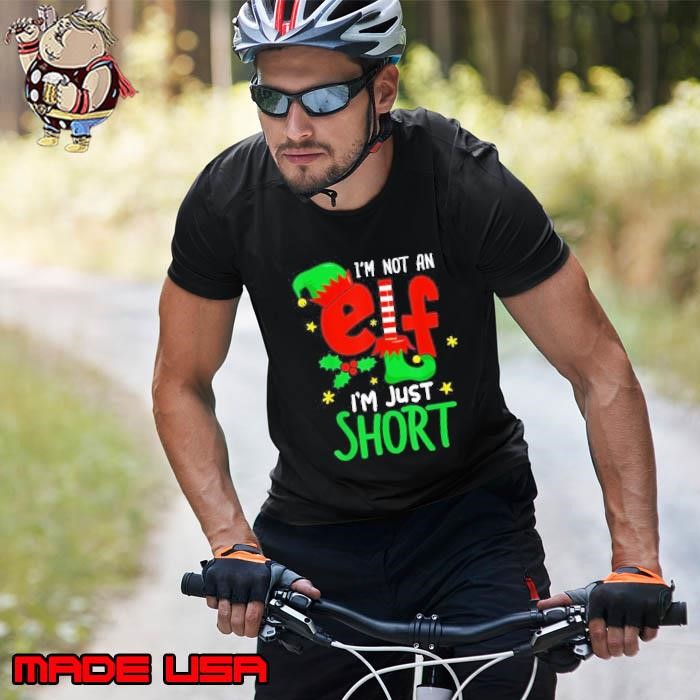 Im Not An Elf Just Short Funny Christmas Pjs Unisex