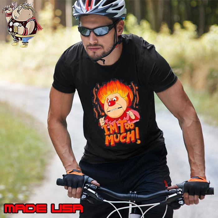 Im Too Much Heat Christmas Hot Heating Couple Funny Unisex