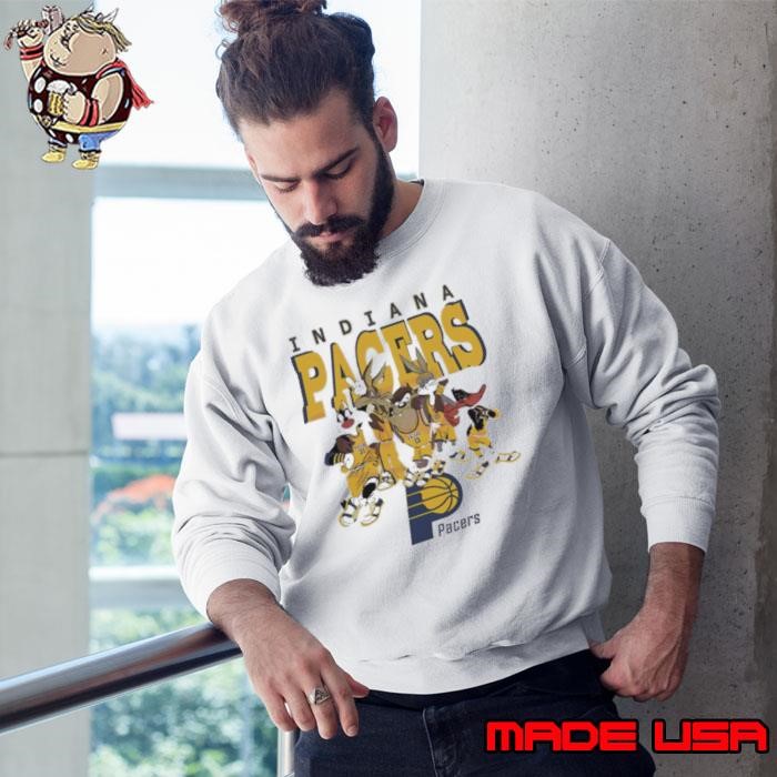 Indiana Pacers Looney Tunes characters NBA basketball Sweatshirt