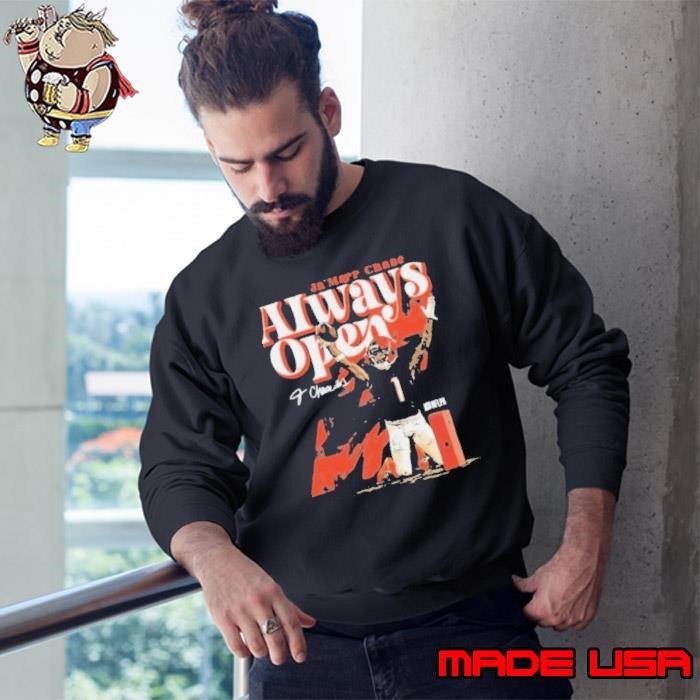Ja’Marr Chase Cincinnati Always Open Sweatshirt
