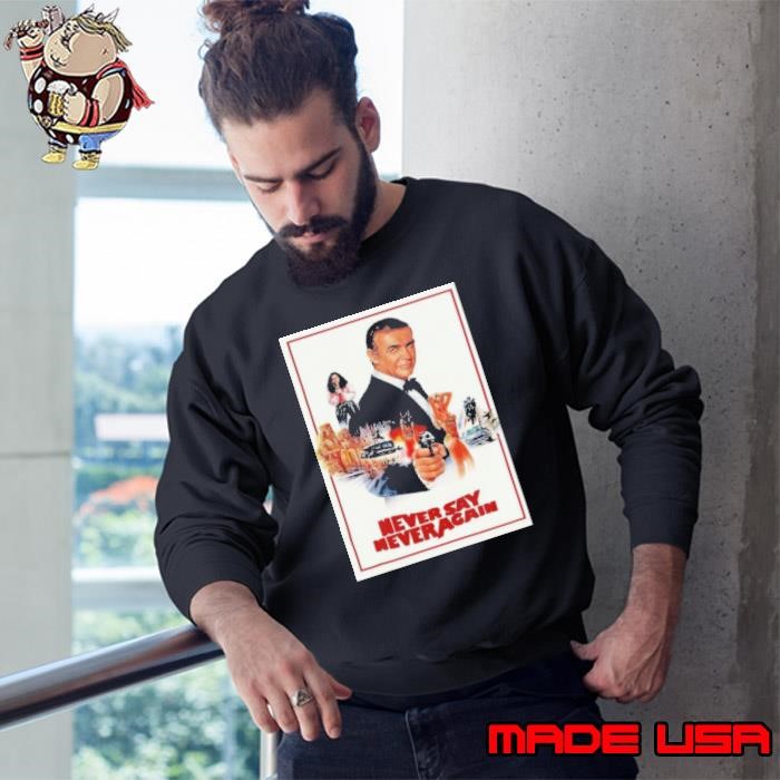 James Bond 007 Never Say Never Again Sweatshirt