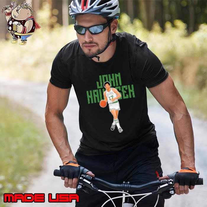 John Havlicek Dribbles Up Since 1963 #17 Bold Unisex