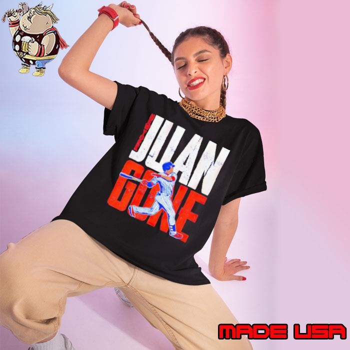 Juan Soto New York Meets Juan Gone Queens MLB Ladies tee